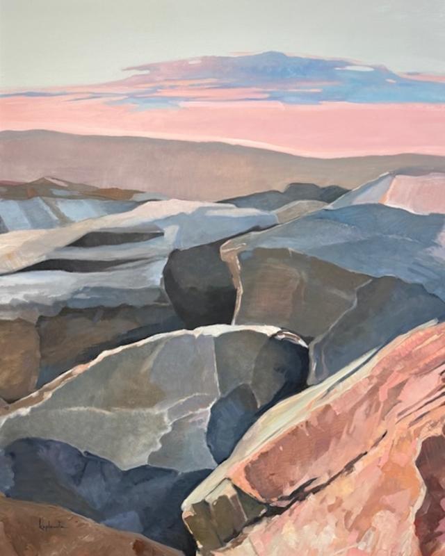 “Late Winter Afternoon at Henlopen” by Barry Koplowitz, Peninsula Gallery exhibitor.